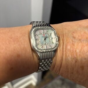 Ladies Michelle Watch w real Diamonds